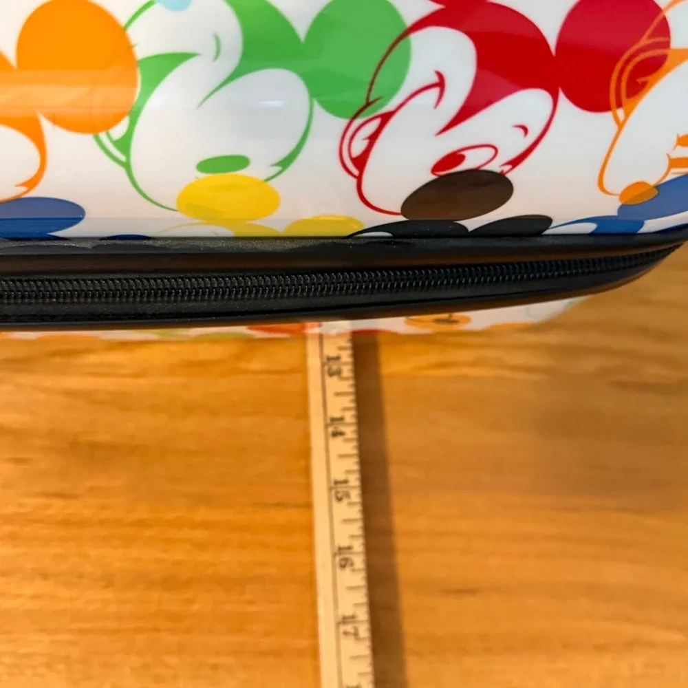 Disney American Tourister Mickey Mouse Hardside Spinner Suitcase 18in Carry On
